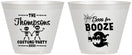 Custom Halloween 9 oz Wine Frosted Cups - Boos And Booze | 250058