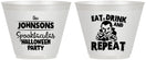 Custom Halloween 9 oz Wine Frosted Cups - Dracula | 250062