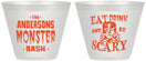 Custom Halloween 9 oz Wine Frosted Cups - Werewolf Monster | 250064