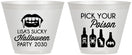 Custom Halloween 9 oz Wine Frosted Cups - Pick Your Poison | 250065