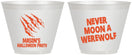 Custom Halloween 9 oz Wine Frosted Cups - Werewolf | 250068