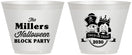 Custom Halloween 9 oz Wine Frosted Cups - Trick Or Treat | 250079