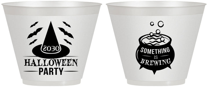 Custom Halloween 9 oz Wine Frosted Cups - Witch | 250085