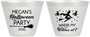 Custom Halloween 9 oz Wine Frosted Cups - Where My Witches At | 250086
