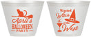 Custom Halloween 9 oz Wine Frosted Cups - Witch | 250088