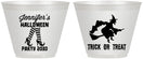 Custom Halloween 9 oz Wine Frosted Cups - Trick Or Treat | 250089