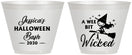 Custom Halloween 9 oz Wine Frosted Cups - Witch | 250091