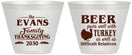 Custom Thanksgiving 9 oz Wine Frosted Cups - Turkey | 260042
