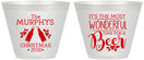 Custom Christmas 9 oz Wine Frosted Cups - Wonderful Time For A Beer | 280012