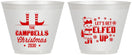 Custom Christmas 9 oz Wine Frosted Cups - Lets Get Elfed Up | 280038