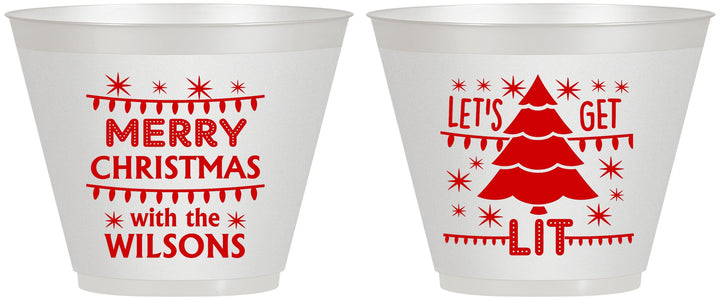 Custom Christmas 9 oz Wine Frosted Cups - Nutcracker | 280052