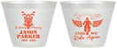 Custom Memorial 9 oz Wine Frosted Cups - Until We Ride Again | 310016