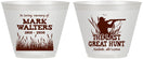 Custom Memorial 9 oz Wine Frosted Cups - The Last Great Hunt | 310020