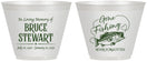 Custom Memorial 9 oz Wine Frosted Cups - Gone Fishing | 310023
