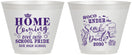 Custom Homecoming 9 oz Wine Frosted Cups - Under The Sea Dance | 330002