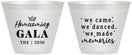 Custom Homecoming 9 oz Wine Frosted Cups - Danced Made Memories | 330008