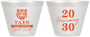 Custom Homecoming 9 oz Wine Frosted Cups - Hoco Spirit Week | 330015