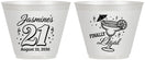 Custom 21st Birthday 9 oz Wine Frosted Cups - Finally Legal | 340018