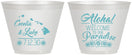 Custom Wedding 9 oz Wine Frosted Cups - Hawaii | 365