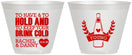 Custom Wedding 9 oz Wine Frosted Cups - To Have And To Hold | 383
