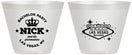 Custom Bachelor Party 9 oz Wine Frosted Cups - Last Vegas | 40059