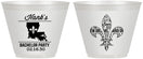 Custom Bachelor Party 9 oz Wine Frosted Cups - New Orleans | 40074