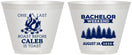 Custom Bachelor Party 9 oz Wine Frosted Cups - Camping | 40079