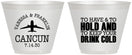 Custom Wedding 9 oz Wine Frosted Cups - To Have And To Hold | 408