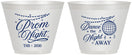 Custom Prom 9 oz Wine Frosted Cups - Dance The Night Away | 50001