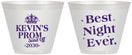 Custom Prom 9 oz Wine Frosted Cups - Send Off | 50009