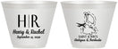 Custom Wedding 9 oz Wine Frosted Cups - Antigua And Barbuda | 502