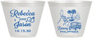 Custom Wedding 9 oz Wine Frosted Cups - Philippines | 537