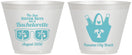 Custom Bachelorette 9 oz Wine Frosted Cups - Beach | 60010