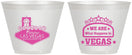 Custom Bachelorette 9 oz Wine Frosted Cups - Las Vegas | 60016