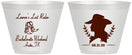 Custom Bachelorette 9 oz Wine Frosted Cups - Last Rodeo | 60022