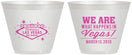 Custom Bachelorette 9 oz Wine Frosted Cups - Las Vegas | 60029