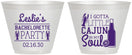 Custom Bachelorette 9 oz Wine Frosted Cups - Little Cajun In My Soul | 60058