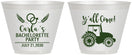 Custom Bachelorette 9 oz Wine Frosted Cups - Tractor Farm | 60070