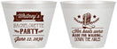 Custom Bachelorette 9 oz Wine Frosted Cups - Cowgirl Boots | 60072
