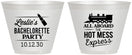 Custom Bachelorette 9 oz Wine Frosted Cups - Hot Mess Express | 60075