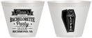 Custom Bachelorette 9 oz Wine Frosted Cups - Rip Single Life | 60095