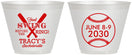 Custom Bachelorette 9 oz Wine Frosted Cups - Final Swing Before Ring | 60109