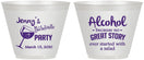 Custom Bachelorette 9 oz Wine Frosted Cups - Alcohol | 60138