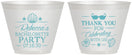 Custom Bachelorette 9 oz Wine Frosted Cups - Beach | 60177