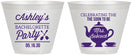 Custom Bachelorette 9 oz Wine Frosted Cups - Teapot | 60189