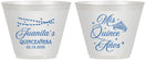 Custom Quinceanera 9 oz Wine Frosted Cups - Mis Quince Anos | 70001