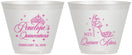 Custom Quinceanera 9 oz Wine Frosted Cups - Mis Quince Anos | 70004