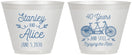 Custom Anniversary 9 oz Wine Frosted Cups - Cheers To 40 Years | 80025