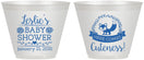 Custom Baby Shower 9 oz Wine Frosted Cups - Fox Cuteness | 90036
