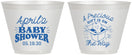 Custom Baby Shower 9 oz Wine Frosted Cups - Precious Gift | 90057